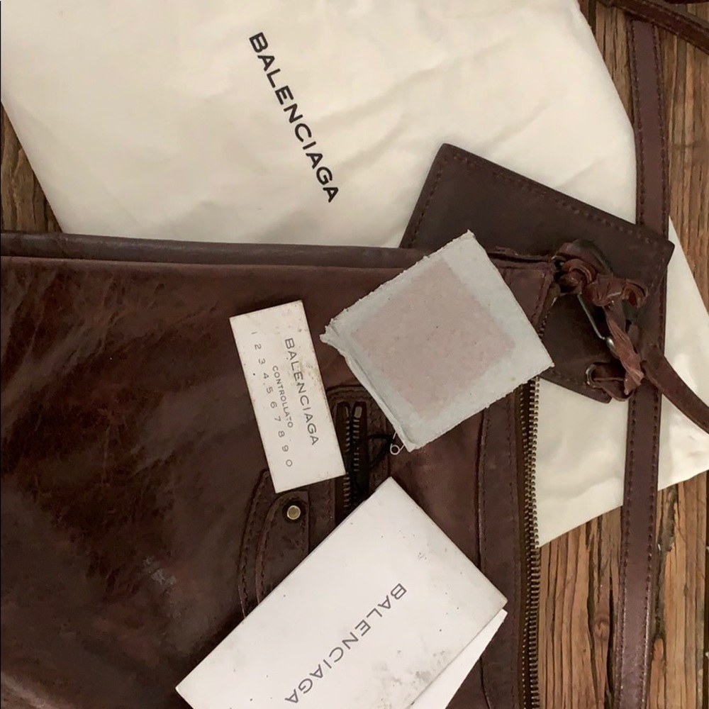 Balenciaga Sac + Miroir Pleine Fleur Aniline - Picture 4 of 5